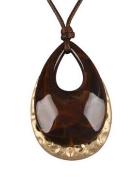 Boho Necklaces for Women Cord Necklace with Pendant Long Silver Necklace